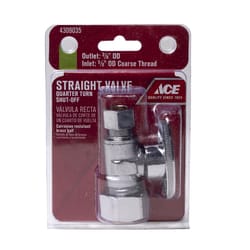 Ace 5/8 in. FPT X 3/8 in. MPT Brass Shut-Off Valve