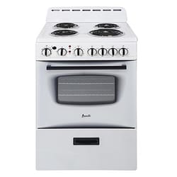 Avanti 2.6 cu ft White Electric Range 900 W