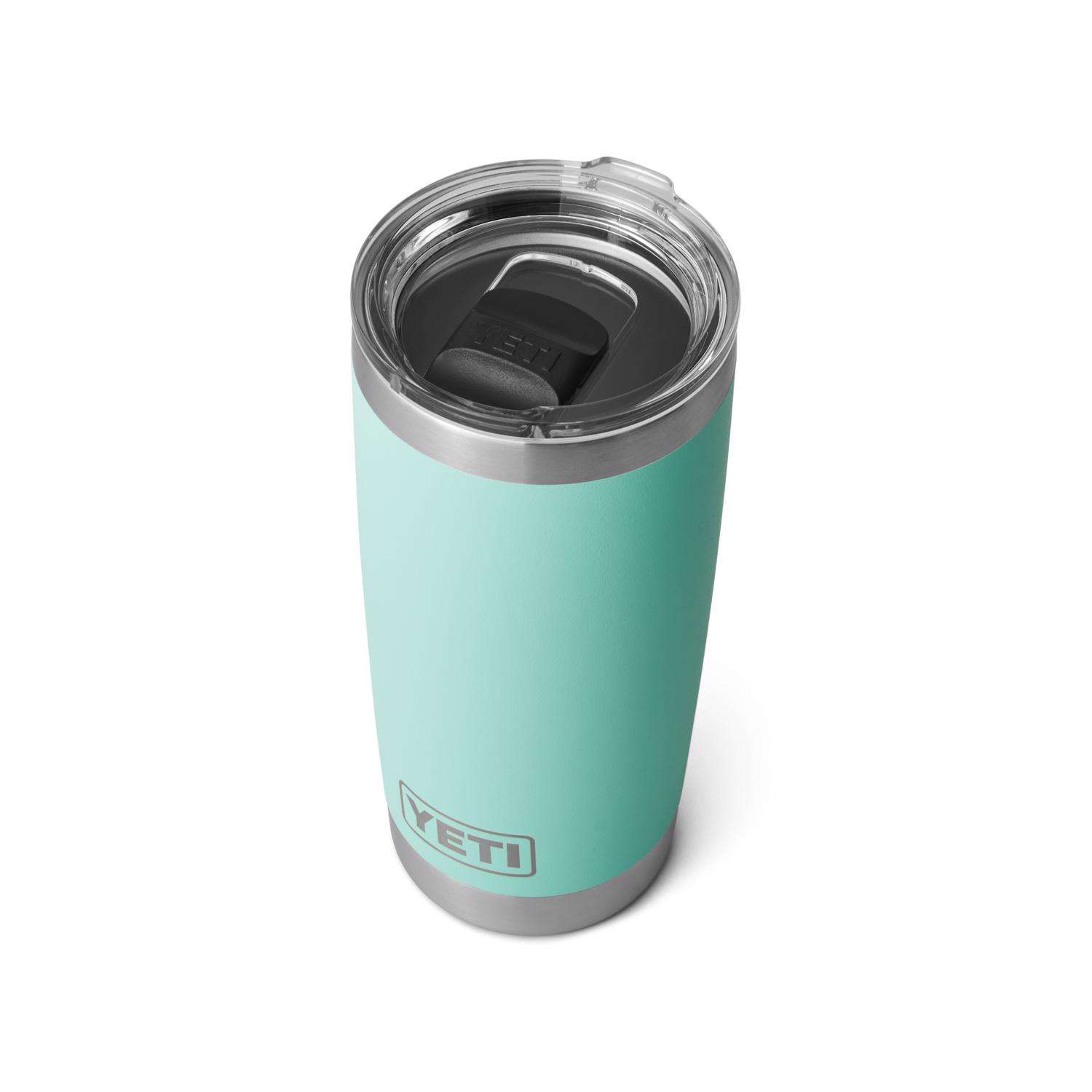 YETI Rambler 20-fl oz Stainless Steel Tumbler with MagSlider Lid, Seafoam  at