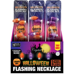 Magic Seasons Flashing Bulb Necklace 24 pk