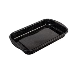 Cinsa Porcelain/Steel BBQ Tray 13.5 in. L X 13.5 in. W 1 pk