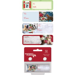 Paper Images Assorted Peel N Stick Roll Holiday Gift Tags