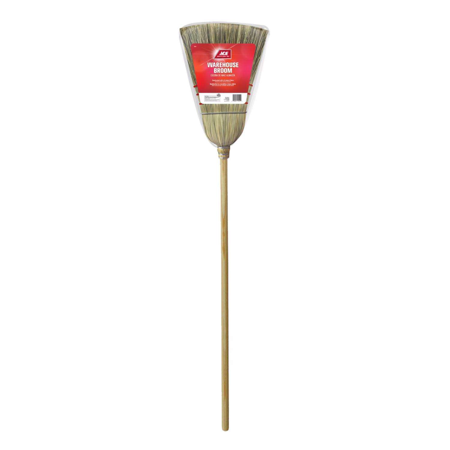 Ace 12 in. W Stiff Broomcorn Broom Ace Hardware