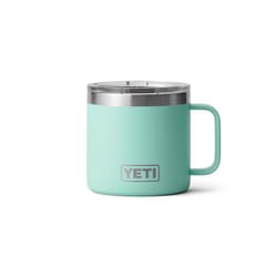 YETI Rambler 14 oz Seafoam BPA Free Mug with MagSlider Lid