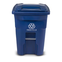 Toter 96 gal. Polyethylene Wheeled Recycling Bin