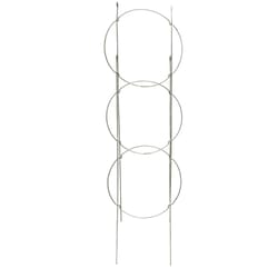 Glamos Wire 42 in. H X 14 in. W X 14 in. D Silver Steel Plant Support