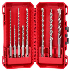 Milwaukee M/2 Carbide Rotary Hammer Drill Bit Set SDS-Plus Shank 8 pc