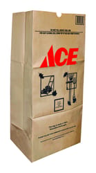 Ace Ampac 30 gal. Lawn &amp; Leaf Bags Flap Tie Paper 5 pk