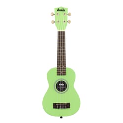 Kala Brand Music Co Ukadelic Grasshopper Soprano Ukulele Plastic/Rose Wood 1 pk