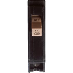 Eaton 15 amps Plug In Single Pole Circuit Breaker