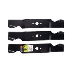 MaxPower 54 in. Standard Mower Blade Set For Riding Mowers 3 pk