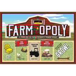 Late for the Sky Farm Opoly (New Design) Board Game Multicolored