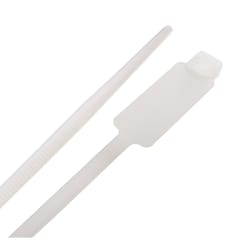 Steel Grip 8 in. L White Cable Tie 25 pk