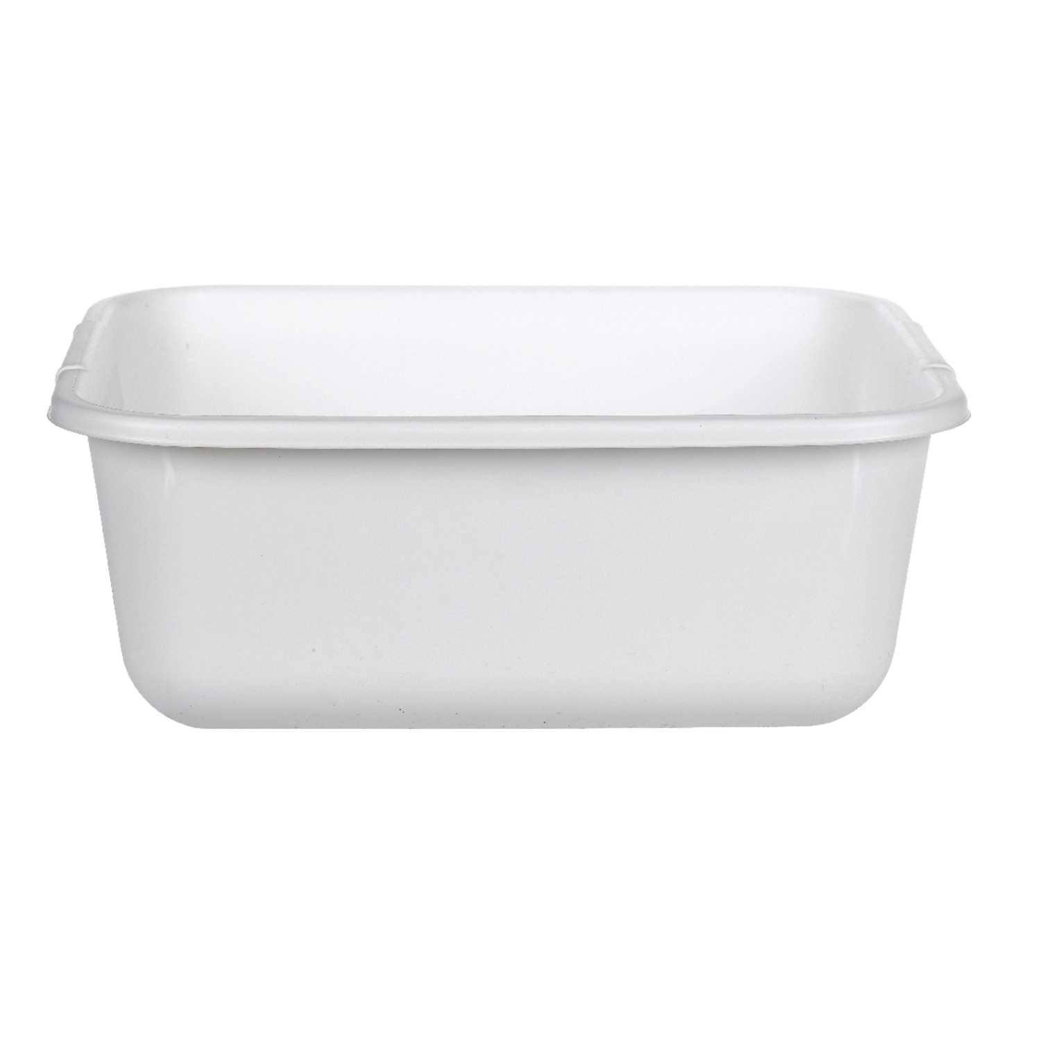 Rubbermaid 11 5 In W X 13 5 In L Plastic Dishpan Ace
