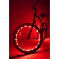 Brightz Wheel Brightz Red LED Bike Accessory Light ABS Plastics 1 pk