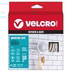 VELCRO Brand Heavy Duty Low Profile Large Nylon Hook and Loop Fastener 120 in. L 1 pk