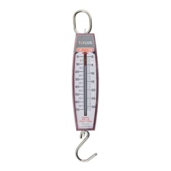 Taylor White Analog Hanging Scale 70 lb