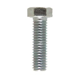 HILLMAN 7/16 in. D X 1-1/2 in. L Heat Treated Zinc Steel Hex Head Cap Screw 50 pk