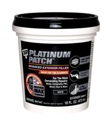 DAP  Platinum Patch  Ready to Use White  Exterior Filler  16 oz. 
