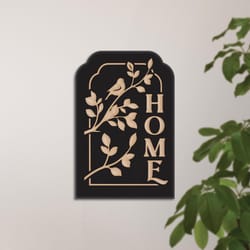 P Graham Dunn 15 in. H X 10 in. L Dark Brown MDF Home Ornate Decor
