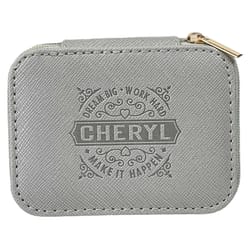 History & Heraldry Dream Big Work Hard Cheryl Make it Happen Travel Jewellery Box 1 pk