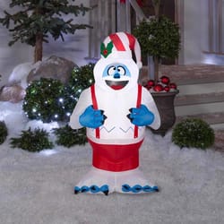 Gemmy Airblown LED Rudolph 3.5 ft. Bumble Santa Inflatable
