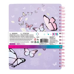 3C4G Butterfly All In 1 6 in. W X 8 in. L Sketch Pad 11 pc