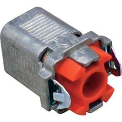 Sigma Engineered Solutions 3/8 in. D Die-Cast Zinc Flex Connector For AC, MC and FMC/RWFMC 25 pk