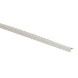Sequentia Crane Composites .10 in. H X 96 in. L Prefinished White Polypropylene Inside Corner Moldin Sequentia Crane Composites .10 in. H X 96 in. L Prefinished White Polypropylene Inside Corner Moldin