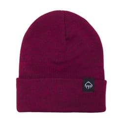 Wolverine Knit Cap Burgundy One Size Fits Most