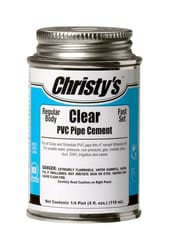 Christy's Clear Cement For PVC 4 oz
