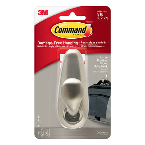 3M Command Clear Large Organiser Cord Clip with Strips - Hardware Specialist