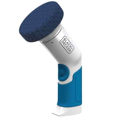 Simply Natural Electric Spin Brush Scrubber with Extension Pole - Blue