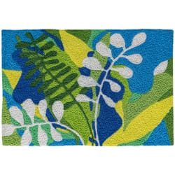 Jellybean 20 in. W X 30 in. L Multi-Color Jungleland Polyester Accent Rug