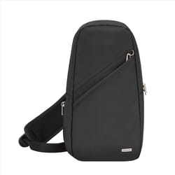 Travelon Black Sling Backpack 14 in. H X 7 in. W