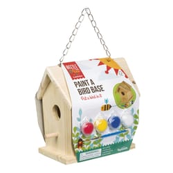 Toysmith Beetle & Bee Paint A Bird House Brown 1 pc