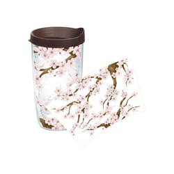 Tervis 16 oz Multicolored BPA Free Washington DC - Cherry Blossom Tumbler with Lid