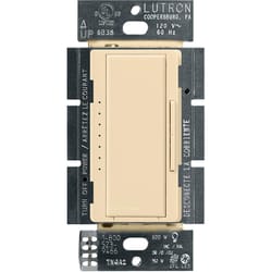 Lutron Maestro Ivory 150 W 3-Way Dimmer Switch 1 pk