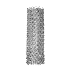 YardGuard 72 in. H X 50 ft. L Galvanized Steel Chain Link Fence Silver