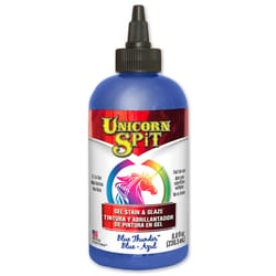 Unicorn Spit Flat Blue Gel Stain and Glaze 8 oz