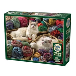 Cobble Hill Ragdolls Jigsaw Puzzle Cardboard 1000 pc