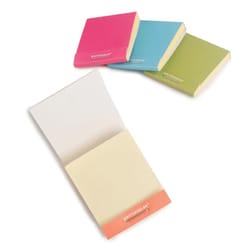 Kikkerland Inkerie 4 in. W X 4 in. L Assorted Sticky Notes 4 pad