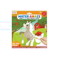 OOLY On The Farm Water Reveal Board Multicolored