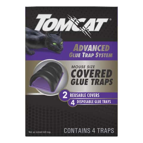 TOMCAT Mouse Size Glue Traps (4-Pack)