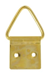 Hillman OOK Brass-Plated Ring Hanger 5 lb 2 pk