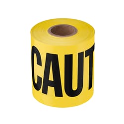 Empire 200 ft. L X 3 in. W Plastic Caution Cuidado Barricade Tape Yellow