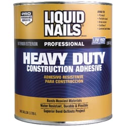 Liquid Nails Heavy Duty Acrylic Latex Construction Adhesive 1 gallon (US)