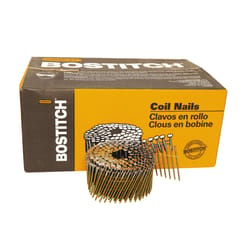 Bostitch 2-1/2 in. L X 13 Ga. Angled Coil Coated Framing Nails 15 deg 3600 pk