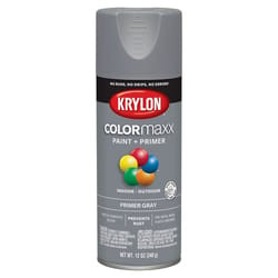 Krylon ColorMaxx Primer Gray Paint + Primer Spray Paint 12 oz