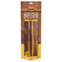 Cadet Beef Pizzle Bully Stick For Dogs 5.3 oz 4 pk